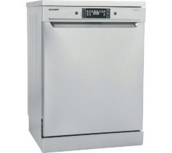 SHARP QW-GT34F463I Full-size Dishwasher - Stainless Steel